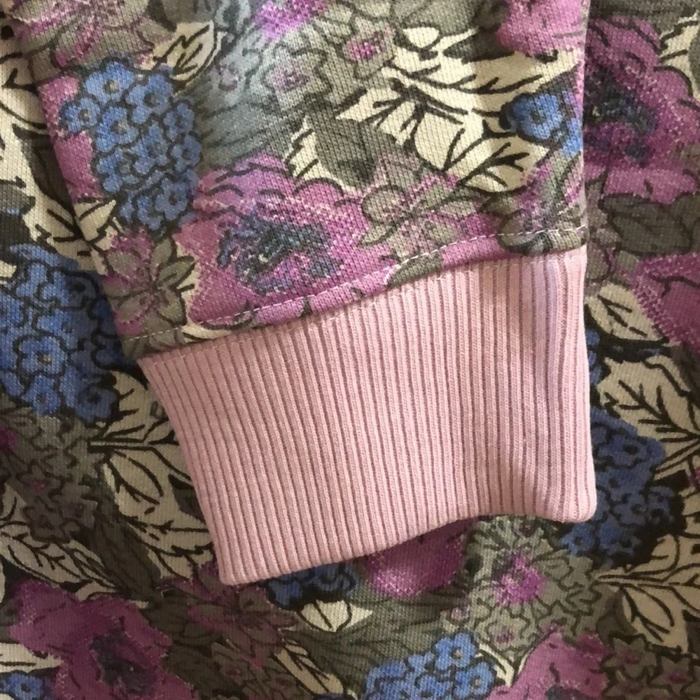 NEW Coach Love Flower Pullover Sweatshirt